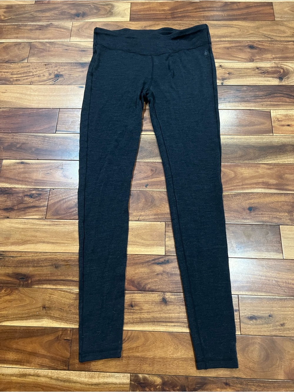 Smartwool Merino 250 Base Layer Leggings L 100% Merino Wool Dark Gray